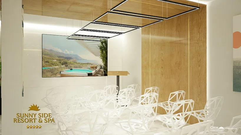 Spa ve wellness olanaklarına sahip modern bir komplekste lüks daireler